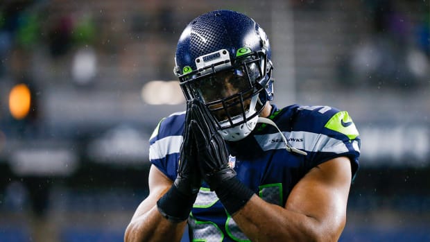 Seattle Seahawks middle linebacker Bobby Wagner (54).